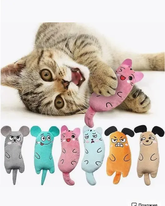 Игрушка для кошек мышка с мятой / Игрушки для кошек мышки с мятой AND-5275 Коломыя - изображение 2