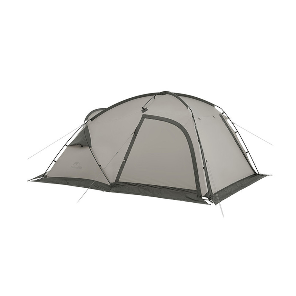 Палатка двухместная с большим тамбуром и навесом Naturehike Shandi CNK2300ZP017, серая Киев - изображение 1