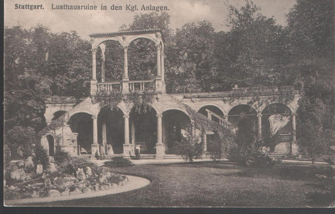 ГЕРМАНИЯ ПК ФОТО 1915 Штутгард Полтава - изображение 1