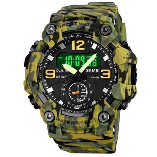 Годинники наручні SKMEI 1965CMGN, CAMO GREEN, 9778 Дніпро