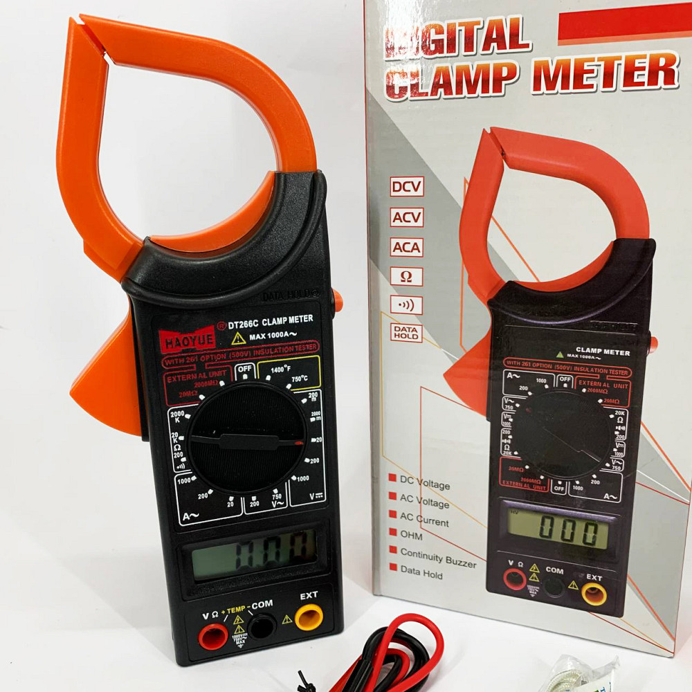 Мультиметр для змінної напруги, Мультиметри для роботи Багатофункціональний мультиметр електриків GE-44 Львів - фото 2