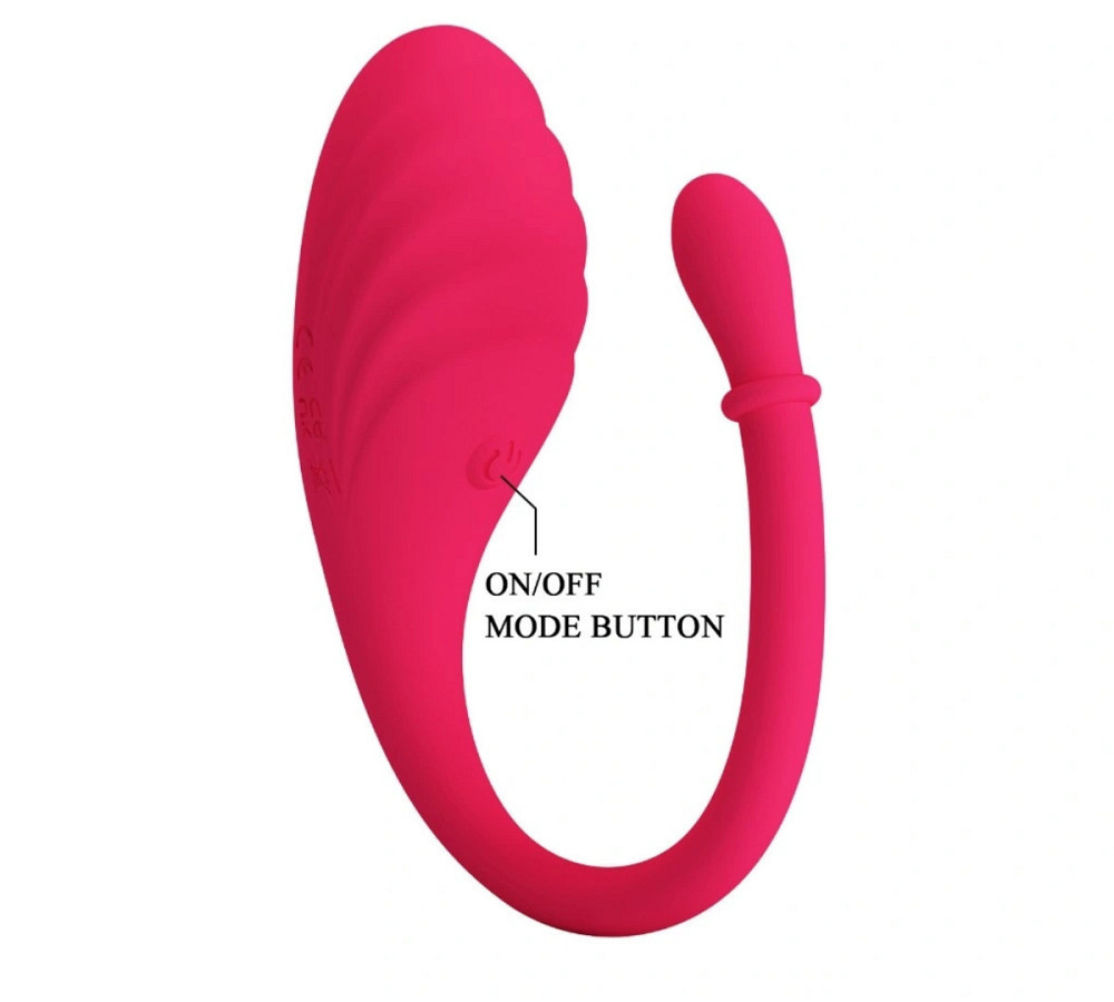 Віброяйце Romance Undine Vibro-Bullet силіконове, з додатком, рожеве, 20,5 х 3,4 см Sex Aura Київ - фото 5