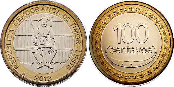 100 сентаво 2012, Восточный Тимор UNC Полтава