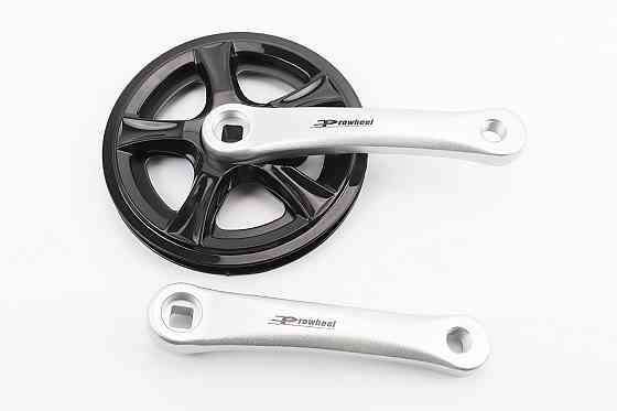 Шатуни "квадрат" 152мм, 36T CHILD, алюмінієві, чорно-сірі PRO-Q36PP Київ