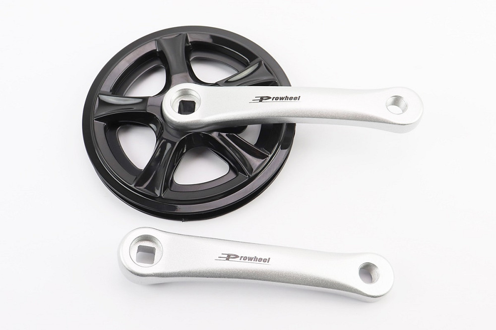 Шатуни "квадрат" 152мм, 36T CHILD, алюмінієві, чорно-сірі PRO-Q36PP Киев - изображение 1