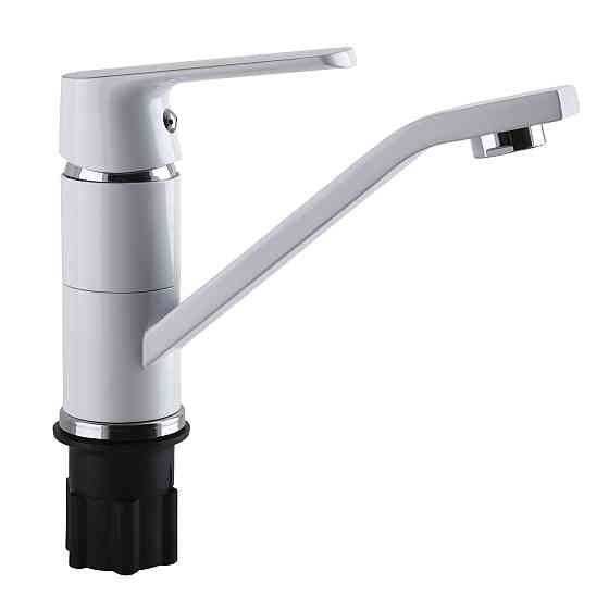 Змішувач для умивальника Globus Lux Laguna GLA-0203MQ-7-WHITE Луцк