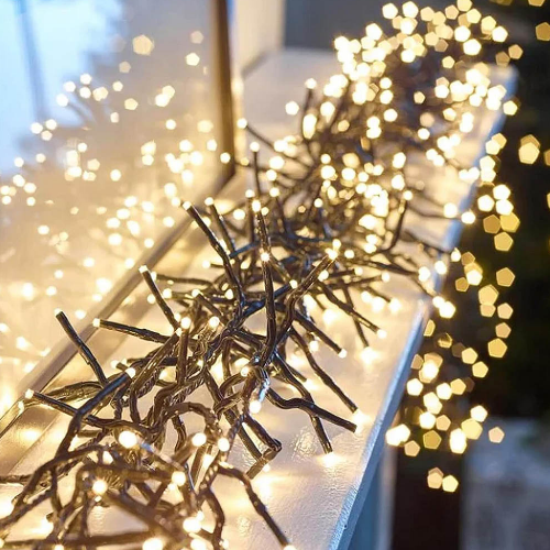 Світлодіодна гірлянда мішура 150 Led 5м 8 режимів теплий колір USB CW-G-150L5U ColorWay Житомир - изображение 1