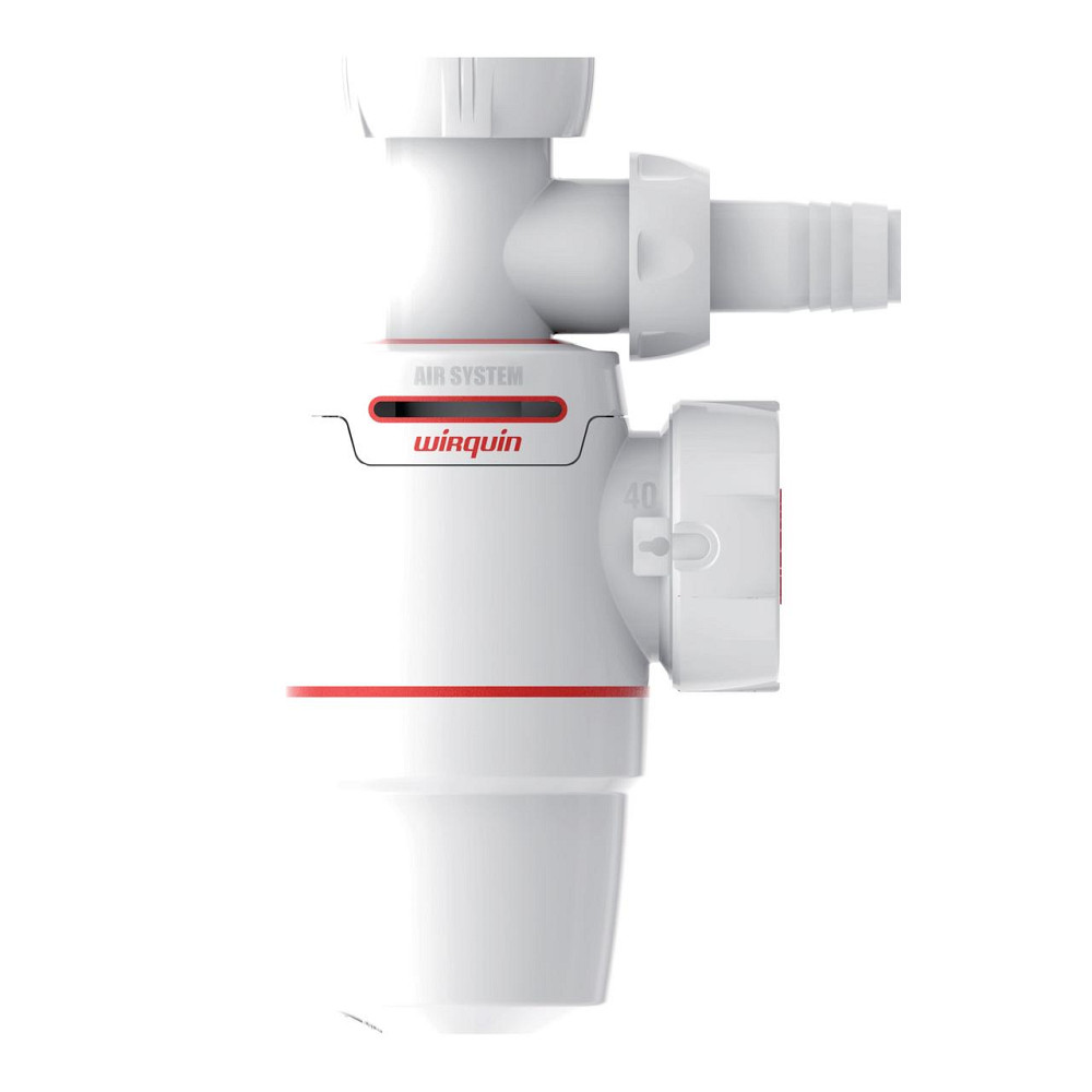 Сифон для раковини Neo Air 11⁄4" × Ø 40 мм з підведенням WIRQUIN (9541357) Київ - фото 1
