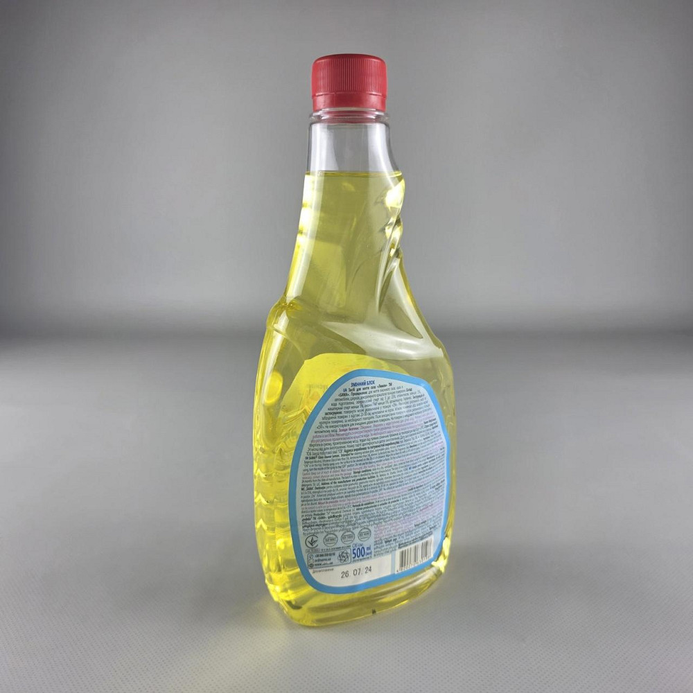 Мийний засіб для скла та дзеркал САМА лимон 500 г (запаска) (1 шт.) Харків - фото 3