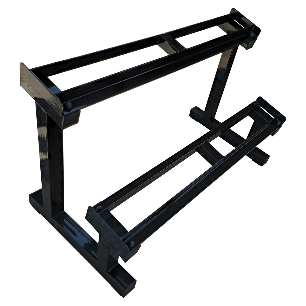 Стойка для гантелей 1.2 м Черный Стойки для гантелей, грифов и дисков разборная Киев - изображение 1