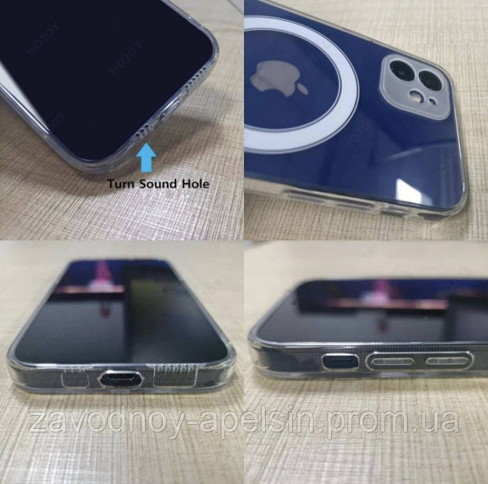 IPhone 12 pro прозорий чохол магніт MagSafe Одеса - фото 3