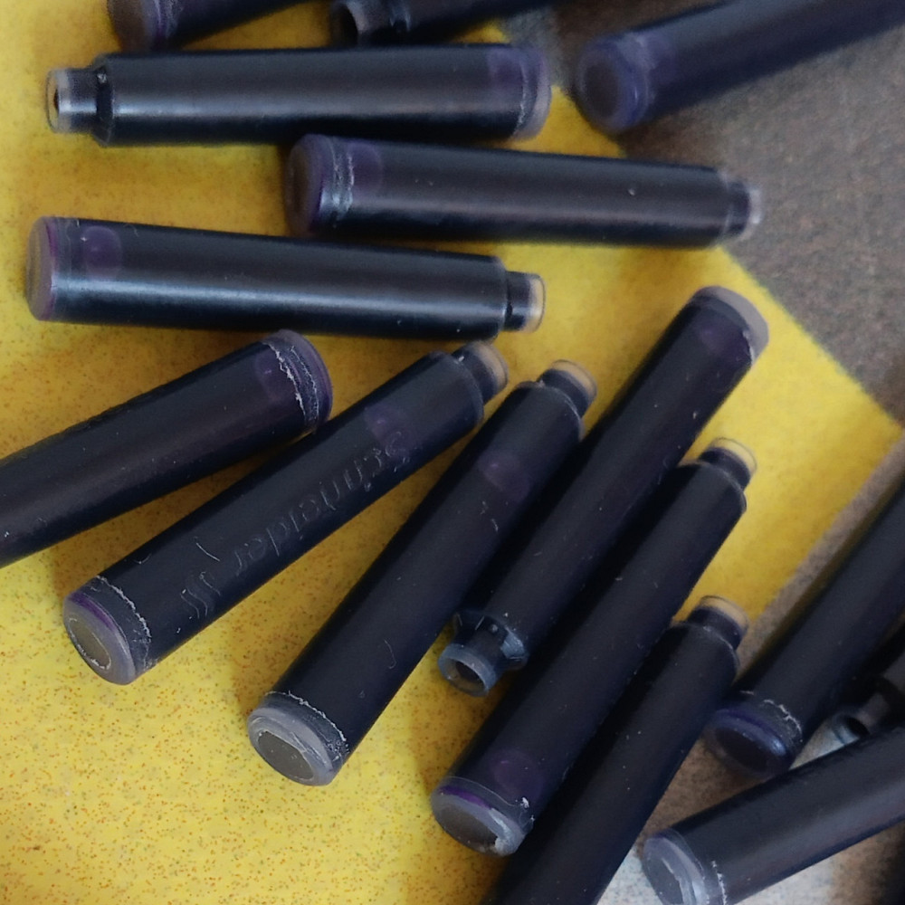 Капсулы чернильные синие к ручке Schneider Киев - изображение 1