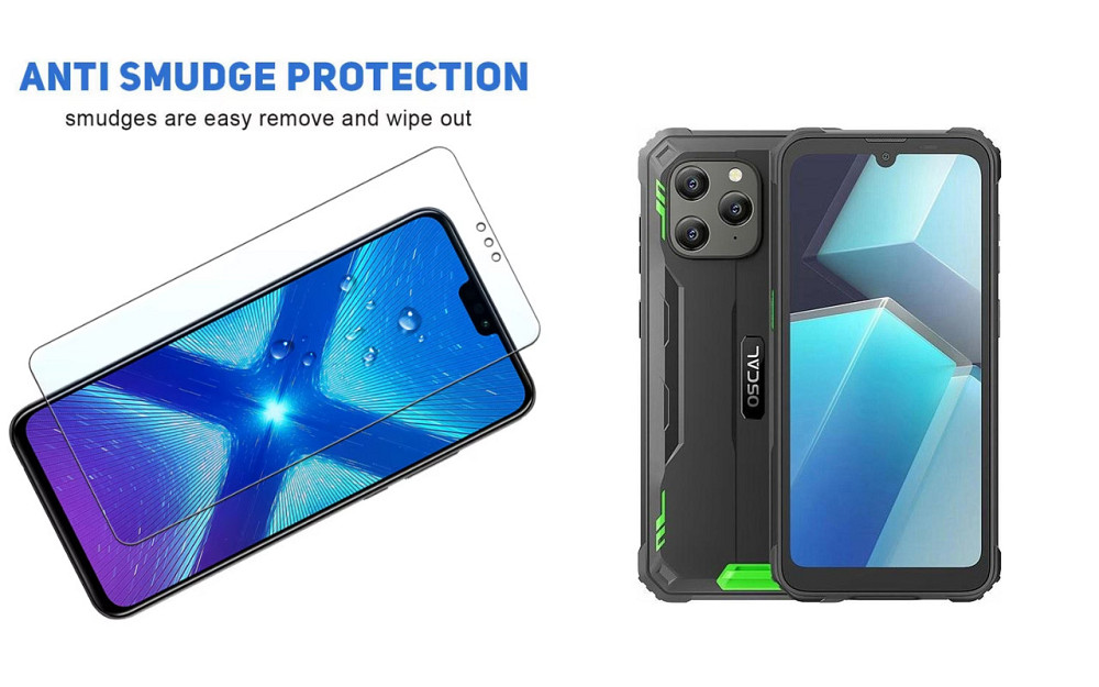 Защитное стекло NeoGlass для Blackview Oscal S70, Oscal S70 Pro – ультрапрозрачное и устойчивое Киев - изображение 3