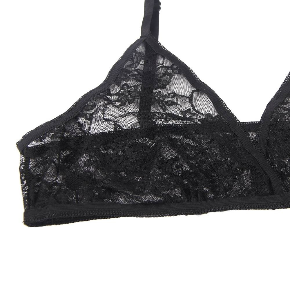 Комплект белья с перчатками Star Night кружевной, черный, XS-S Sex Aura Киев - изображение 8
