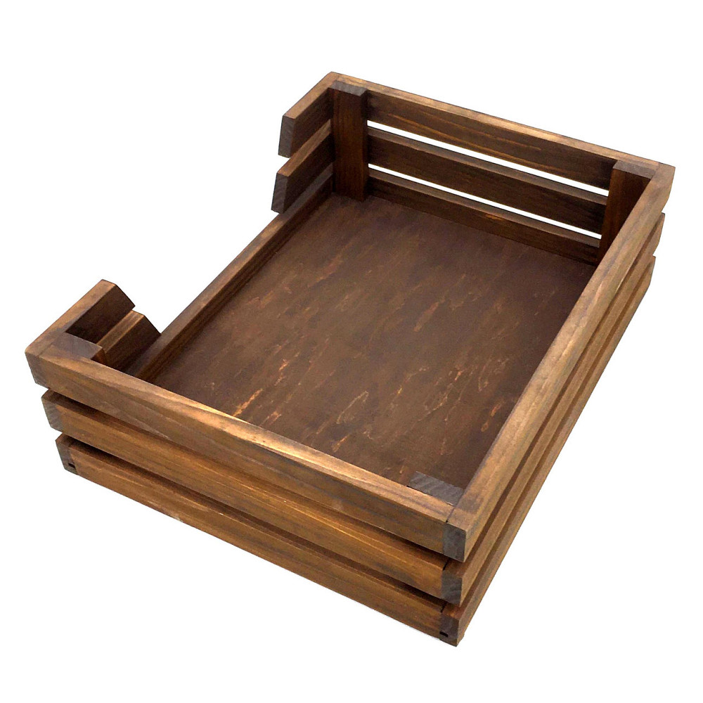 Лежак дерев'яний для собаки "Лессер 50х40" латте Миколаїв - фото 2