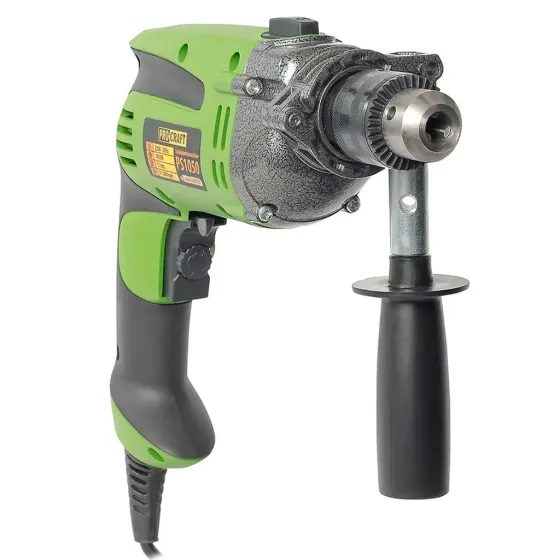 Ударний дриль Procraft PS‑1050 з регулятором 1050 Вт свердління бетону 2800 об/хв міцний корпус дриль для стін і бетону Львів