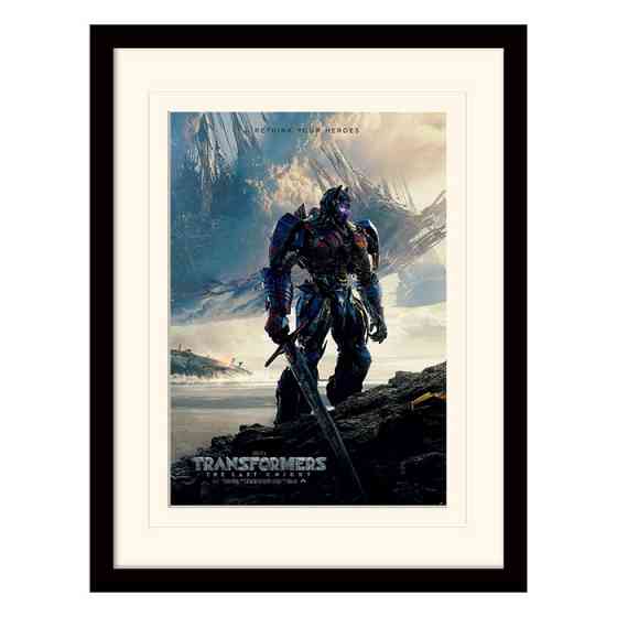 Постер у рамі "Transformers The Last Knight (Rethink Your Heroes)" 30 x 40 см Рівне