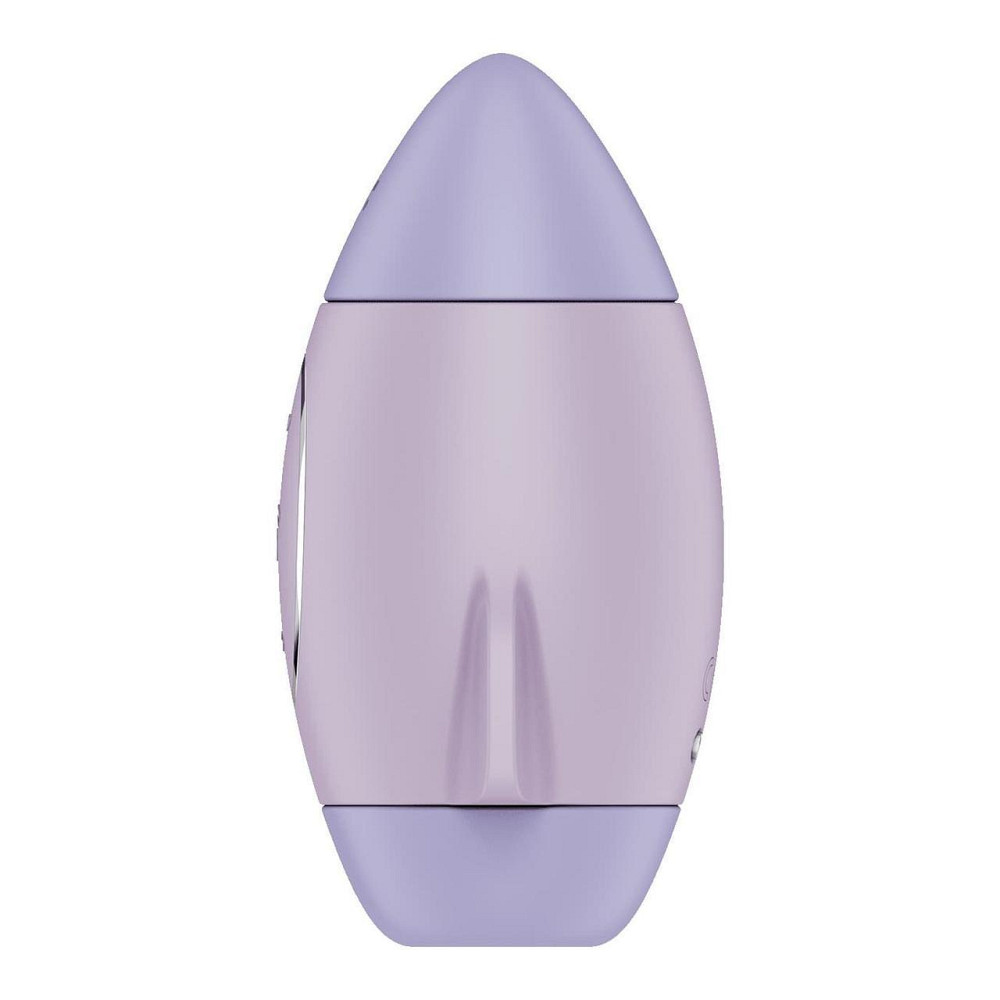 Вакуумний стимулятор з вібрацією Satisfyer Mission Control Violet, 2 незалежні мотори Sex Aura Київ - фото 3