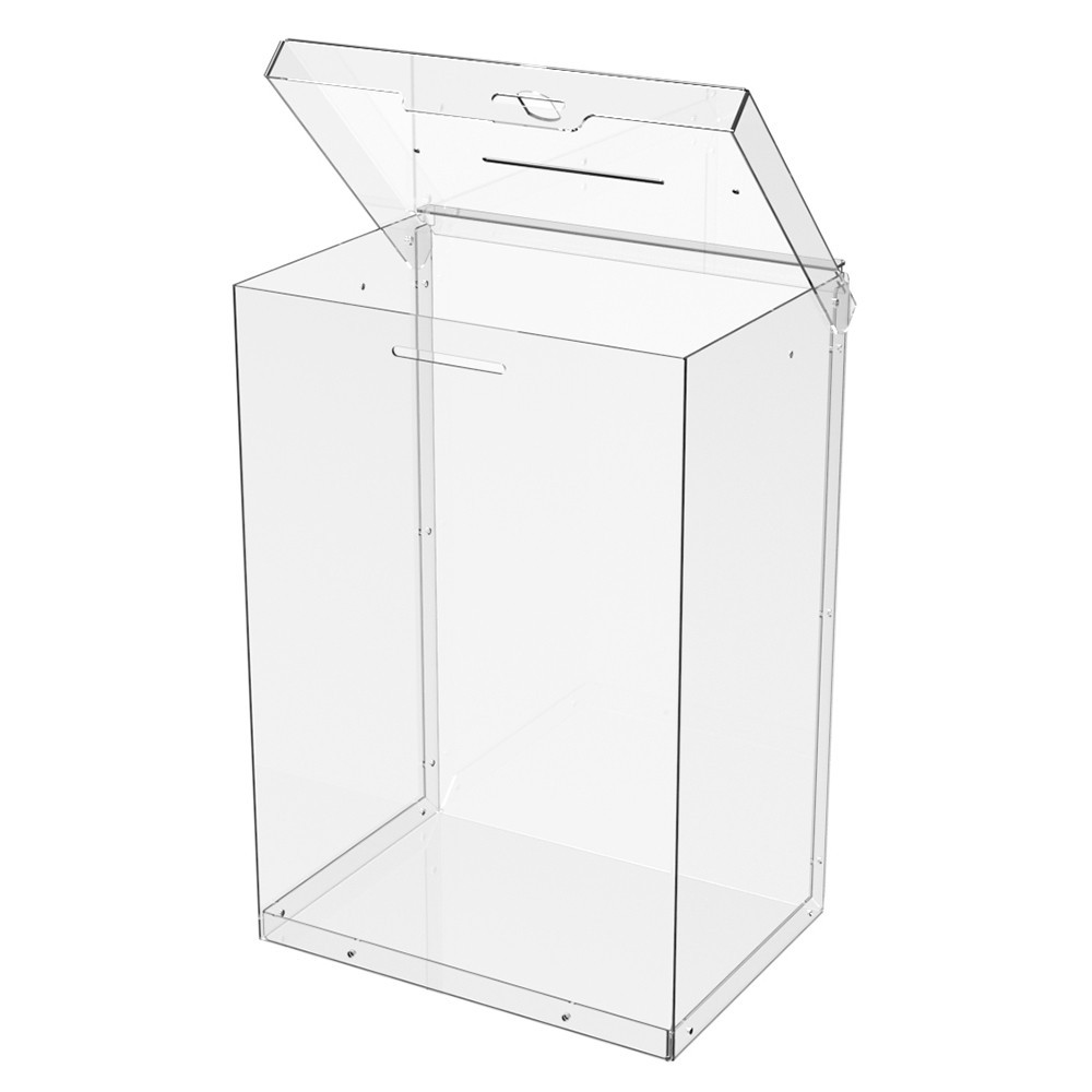 Ящик EKOSTAR с замком для пожертвований и сбора денег 210x150x300. Объем 9.5 литров Киев - изображение 5