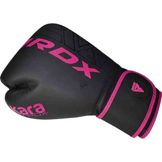Боксерські рукавиці RDX F6 MATTE PINK-8OZ (капа в комплекті) Каменское