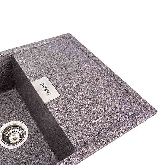 PLATINUM Гранітна мийка для кухні Platinum 8650 DIAMOND матова (мікс) Київ