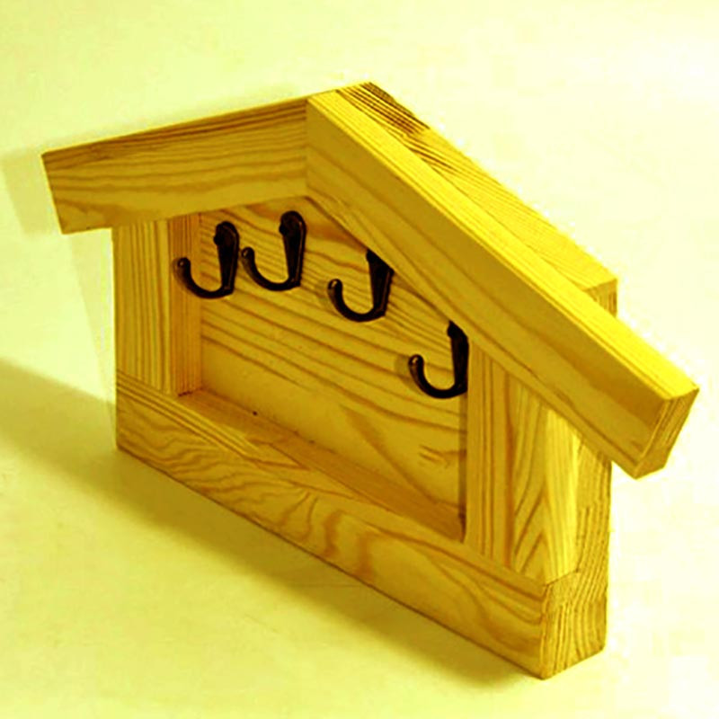 Ключница деревянная 