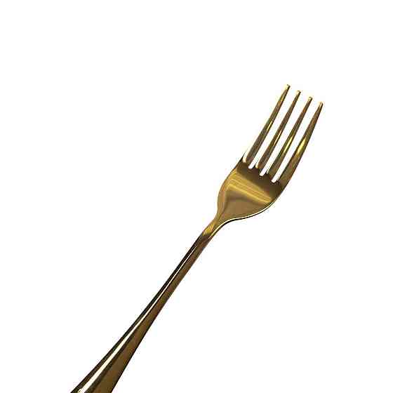 Набор приборов для подачи торта 4 предмета из нержавеющей стали Золотистый HP-20-53 Киев