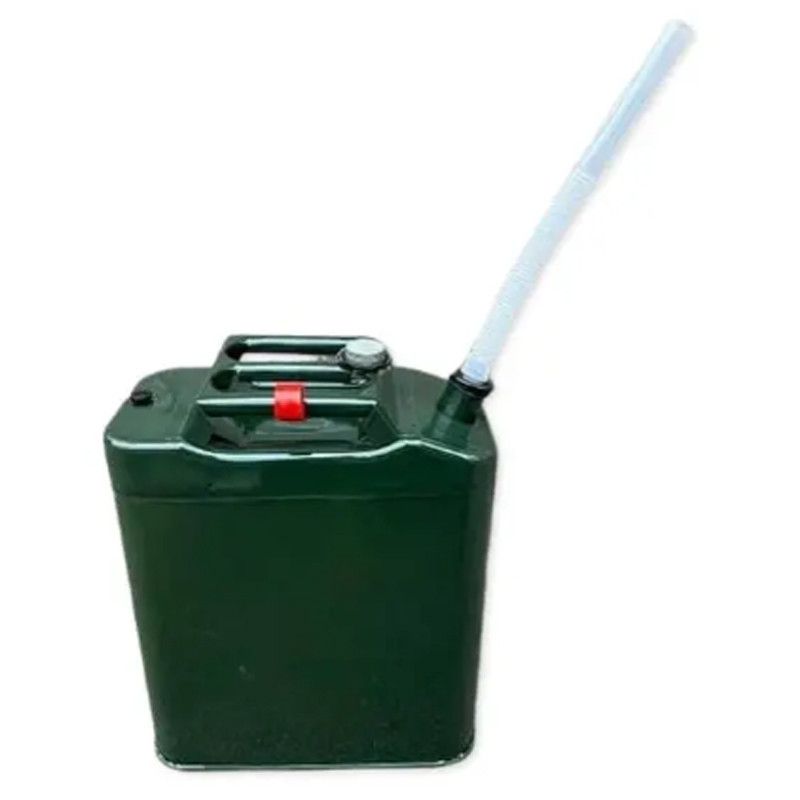 Металева каністра 20 л з пластмасовою гофро-лійкою. Одеса - фото 6