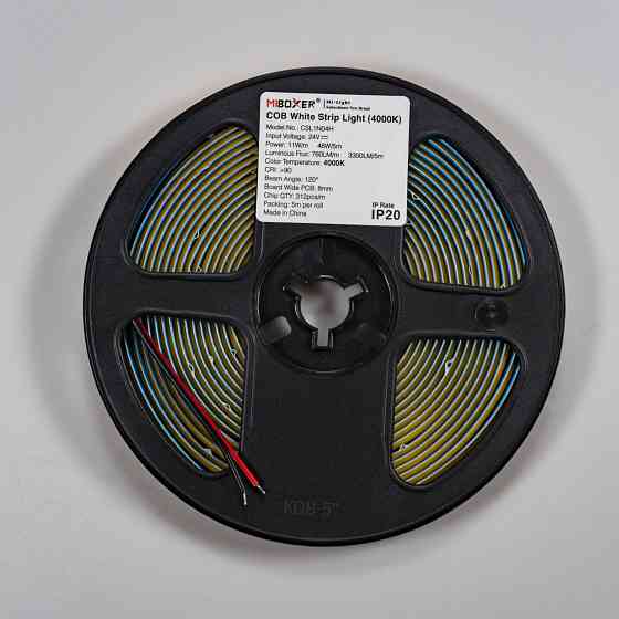 Miboxer LED стрічка COB Монохромна MI-LED-CSL1N04H 4000K 24VDC, IP20, 11 W/1M, 760LM/m (5M) Київ