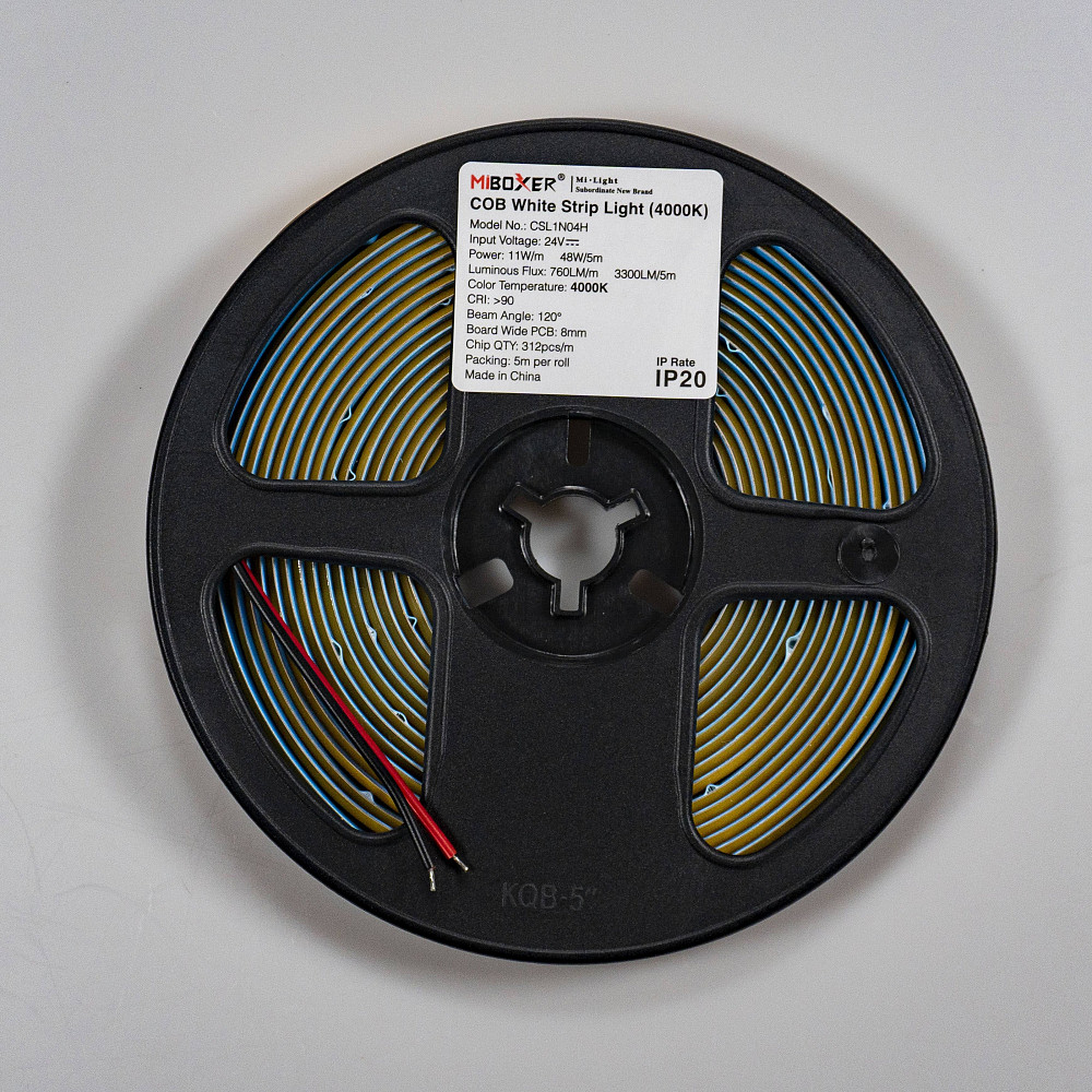Miboxer LED стрічка COB Монохромна MI-LED-CSL1N04H 4000K 24VDC, IP20, 11 W/1M, 760LM/m (5M) Київ - фото 2