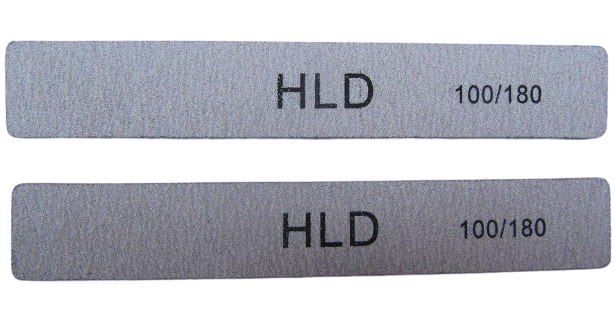 Пилочка минеральная H L D(100*180) прямоугольная широкая серая Киев - изображение 2