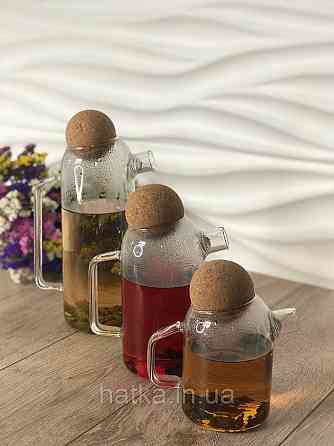 Чайник заварочний Olens "Круг" 1200 мл скляний Київ