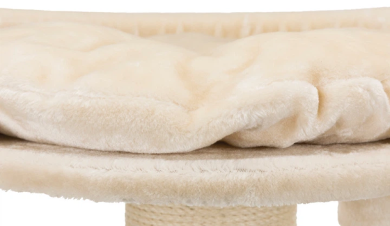 Кігтеточка з лежанкою для кішок Trixie Klara XXL (Триксі) 60х60х100 см Бежевий Запоріжжя