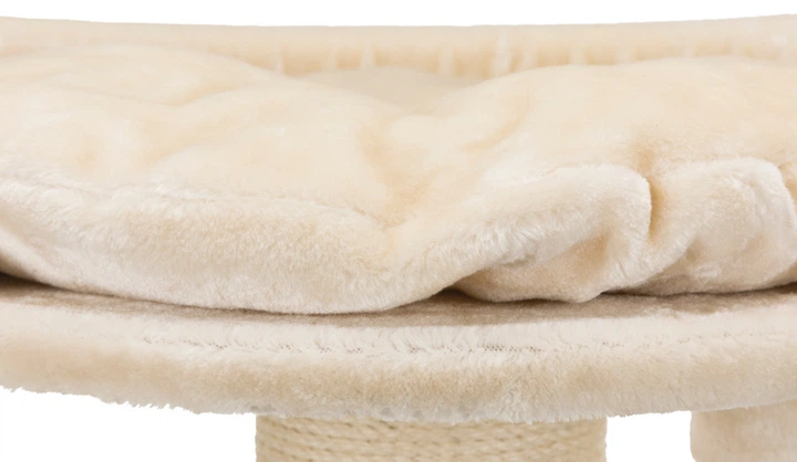 Кігтеточка з лежанкою для кішок Trixie Klara XXL (Триксі) 60х60х100 см Бежевий Запоріжжя - фото 5