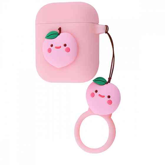 Чохол для AirPods рожевий з вишенькою LC-29 Івано-Франківськ