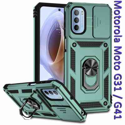 Чохол до мобільного телефона BeCover Military Motorola Moto G31 / G41 Dark Green (708192) Вінниця