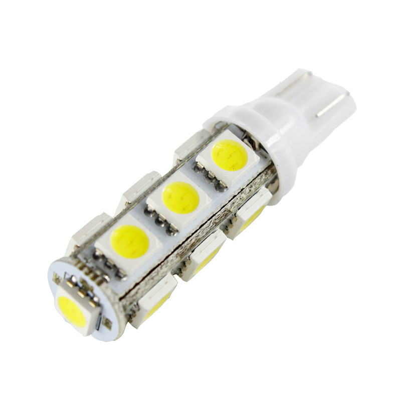 Светодиодная лампа AllLight T10 13 диодов SMD-5050 W2,1x9,5d 12V WHITE Харьков - изображение 1