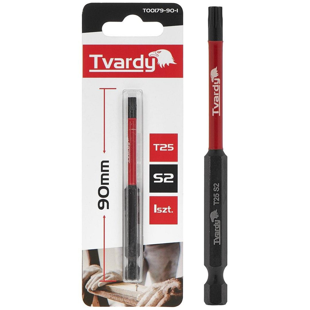 Біта удана "Tvardy" Torx T25 x 90мм Киев - изображение 1
