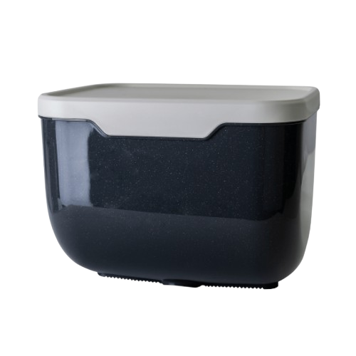 Тримач для туалетного папіру граніт/біла троянда Алеана Житомир