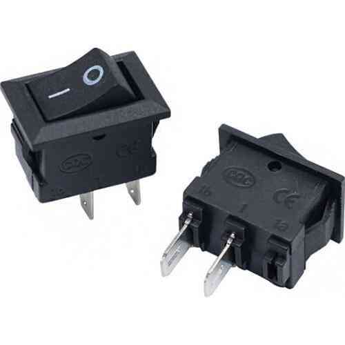 Перемикач KCD5-101 ON-OFF (2pin) чорний Daier міні Полтава
