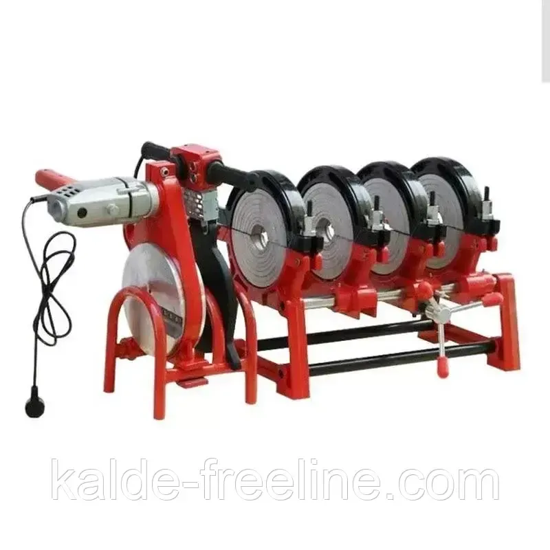 Апарат для стикового паяння ПЕ та ППР труб WEZER РМ-1, 1800Вт, Ø63-160 мм Харків - фото 5