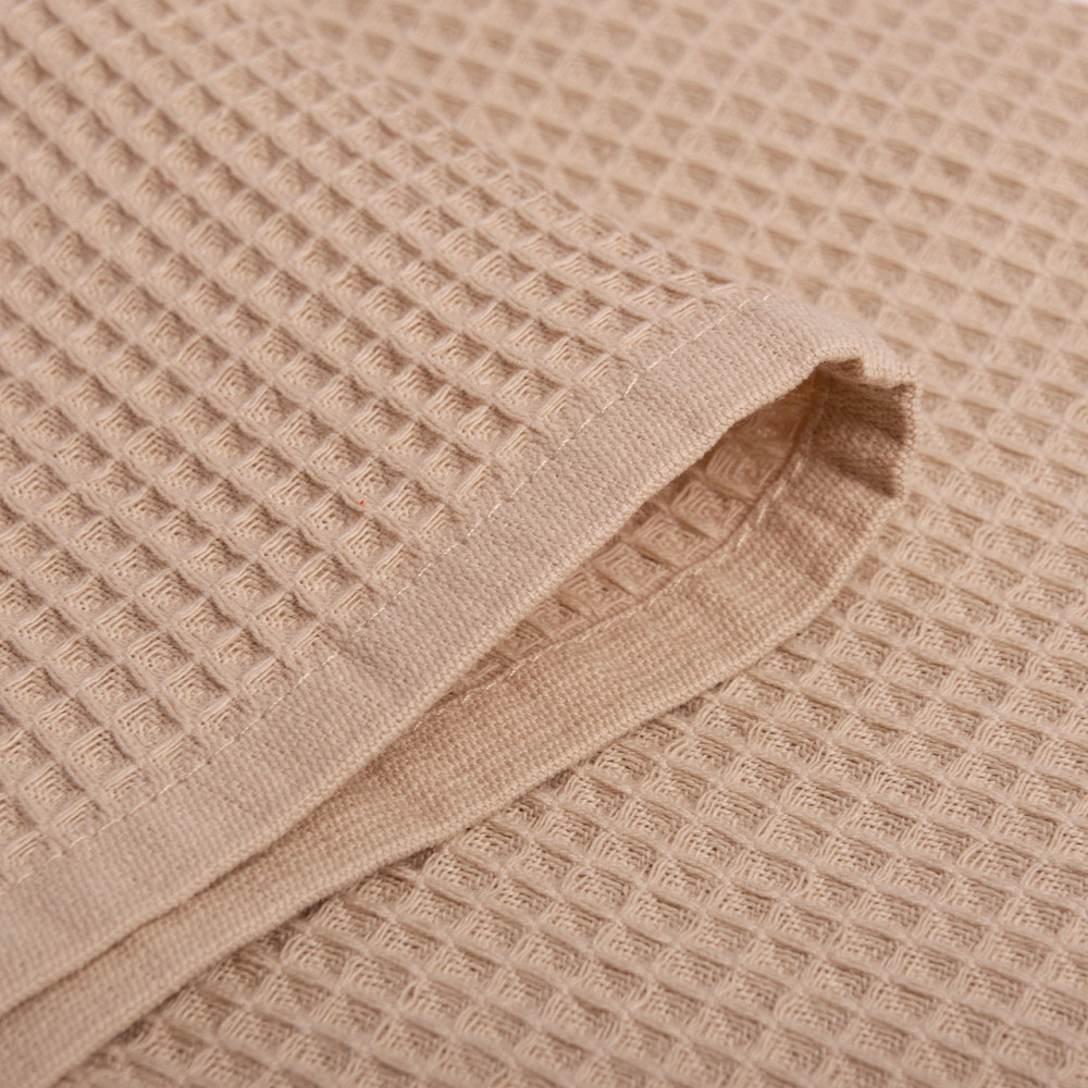 Вафельний рушник Ideal Textile 100х150 см 220 г/м2 (56861026) Бежевий Чернівці - фото 8