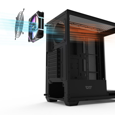 Корпус для ПК DARKFLASH DS900 BLACK Вінниця - фото 6