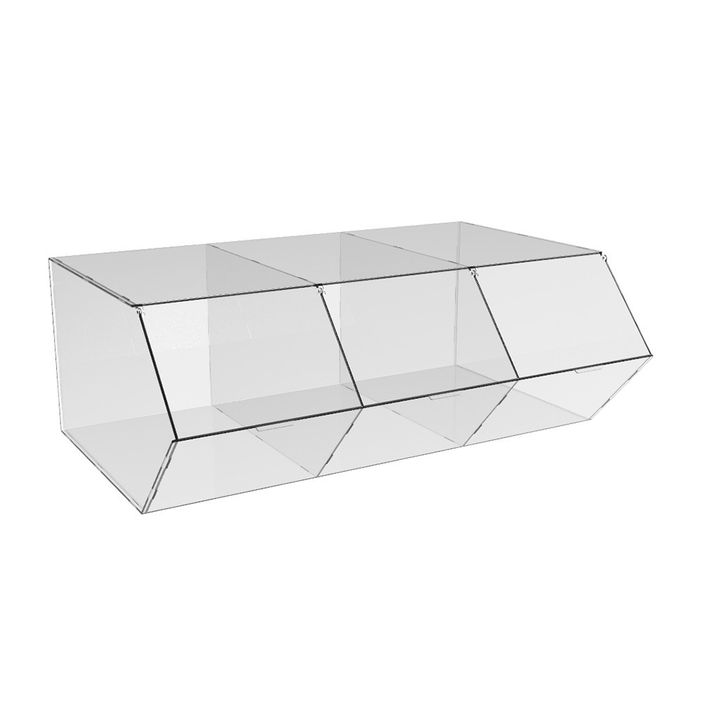 Диспенсер  EKOSTAR для конфет сухофруктов 3 ячейки Киев - изображение 3