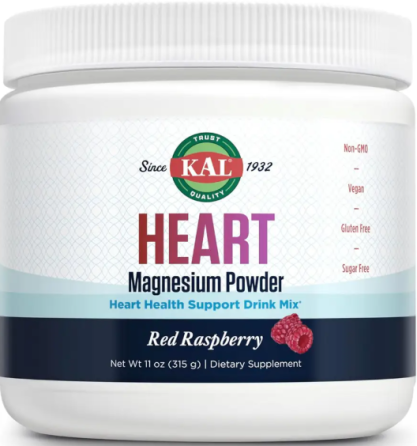 Магний таурат, оксид в порошке KAL Heart Magnesium Powder  315g малина Киев