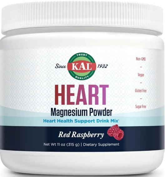 Магний таурат, оксид в порошке KAL Heart Magnesium Powder  315g малина Киев - изображение 1