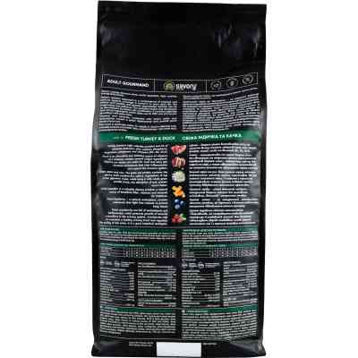 Сухий корм для кішок Savory Adult Cat Gourmand Fresh Turkey and Duck 2 кг (4820232630051) Вінниця