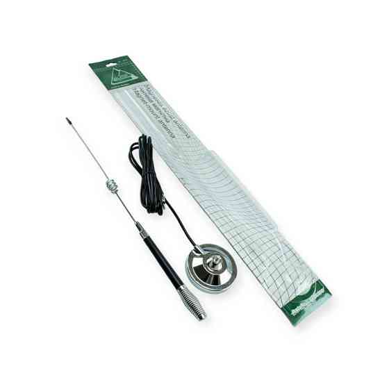 Антенна магнитная l-50см 3 витка, пружина, магнит 86мм, кабель 3м Balaton Мукачево