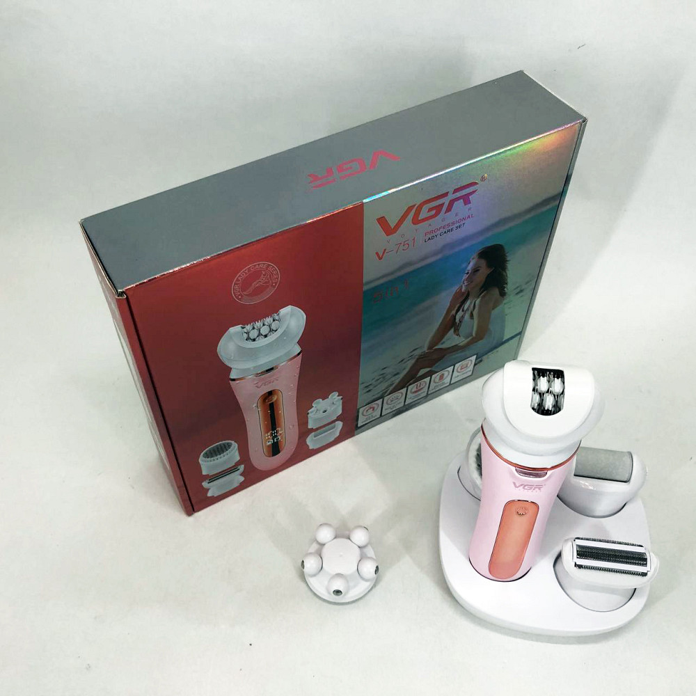 Эпиляторы для всех зон VGR, Пемза для шелушения пяток Эпилятор удаления незаметных волос IB-23 Львов - изображение 5