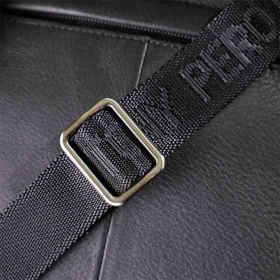 Мужская сумка через плечо из зернистой натуральной кожи Tony Perotti 20865_1 (9270G-25 nero) Черный Киев